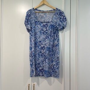 Puff Sleeve Lilly Pulitzer Mini Dress Size XL
